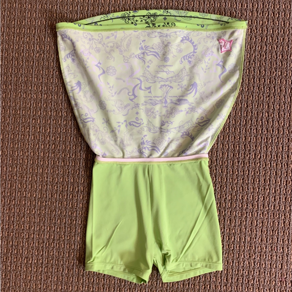 Skirt Sports Girls - Lime Tattoo - Small - Kids 4/5 - Picture 2 of 4